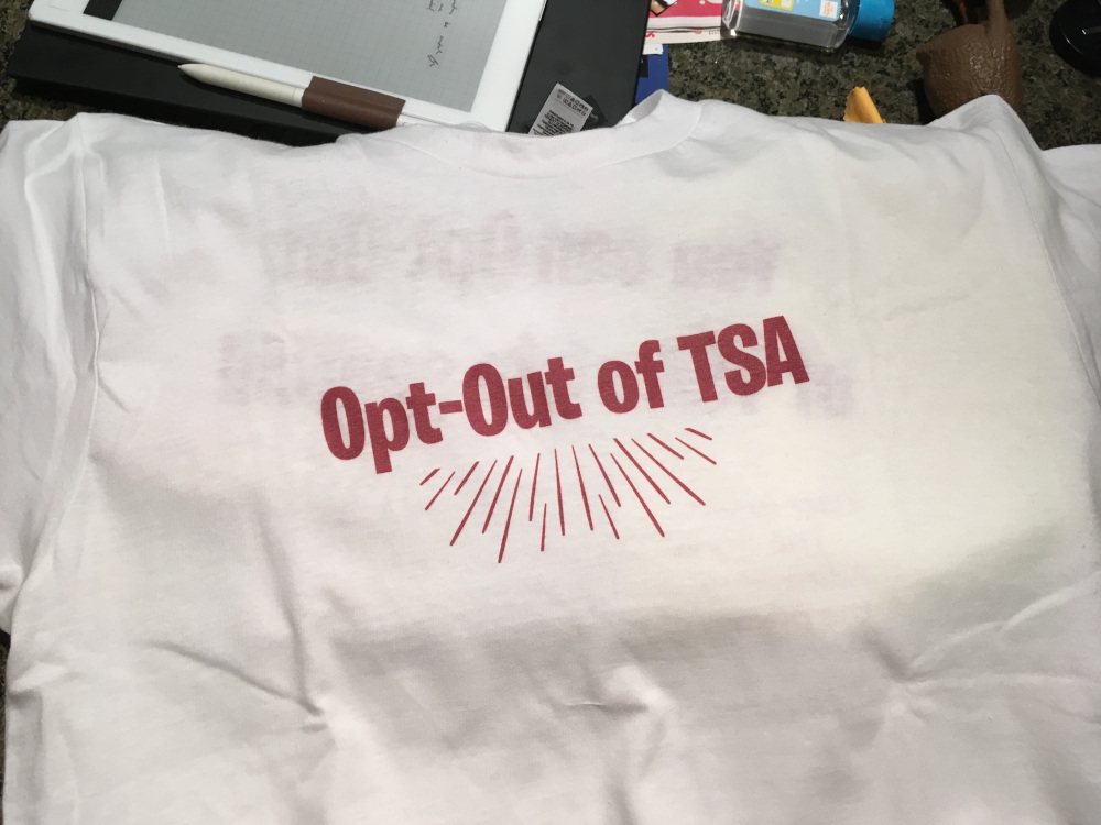 Opt-out of TSA