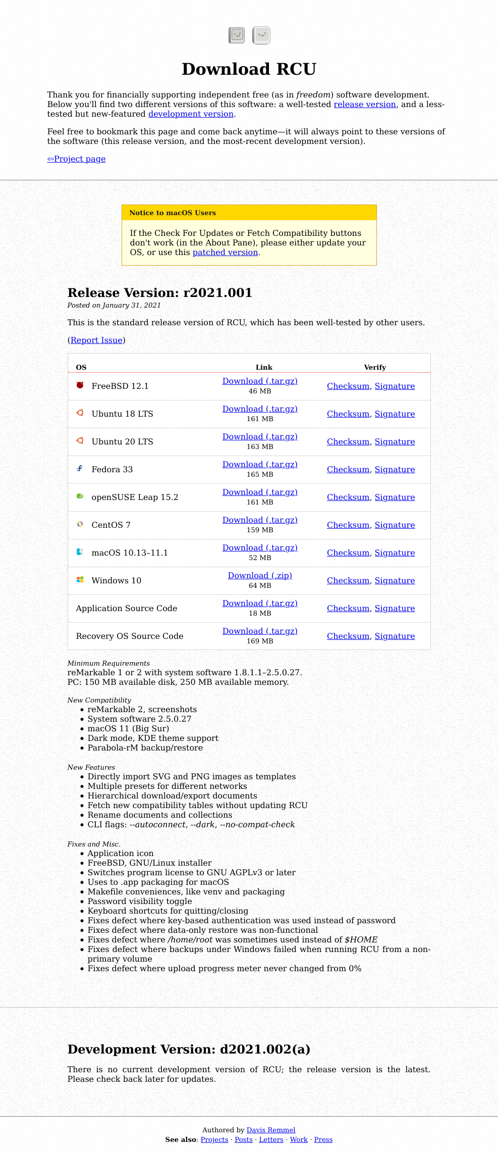 reMarkable Connection Utility (RCU)